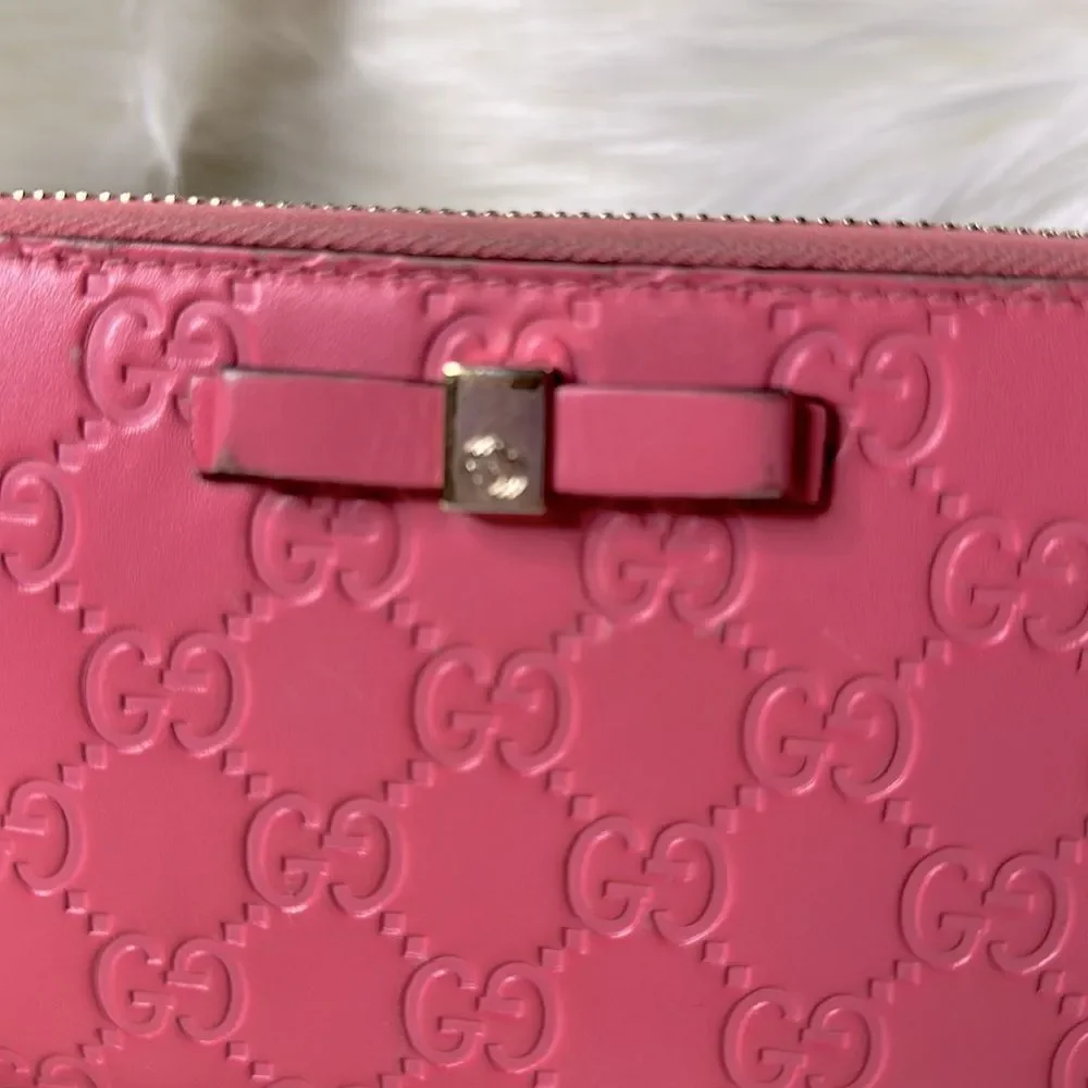 💯 Authentic Guccissima Long Zipped Wallet 🍀